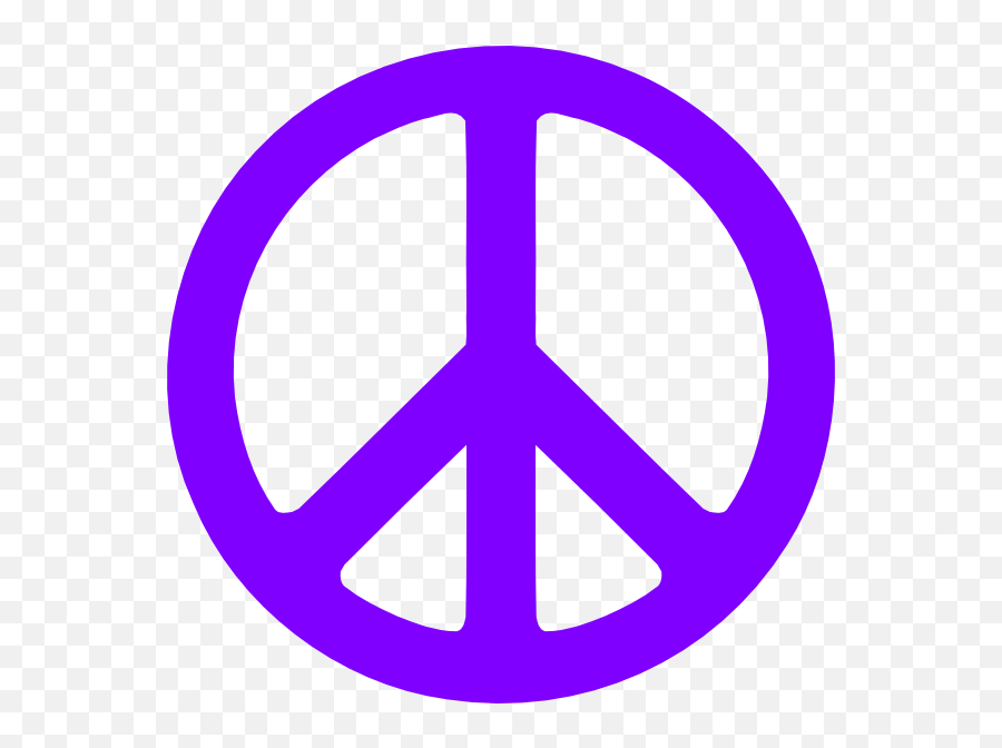 Peace Clipart Peace Symbol Peace Peace Symbol Transparent - Purple Peace Sign Emoji,Peace Out Emoji