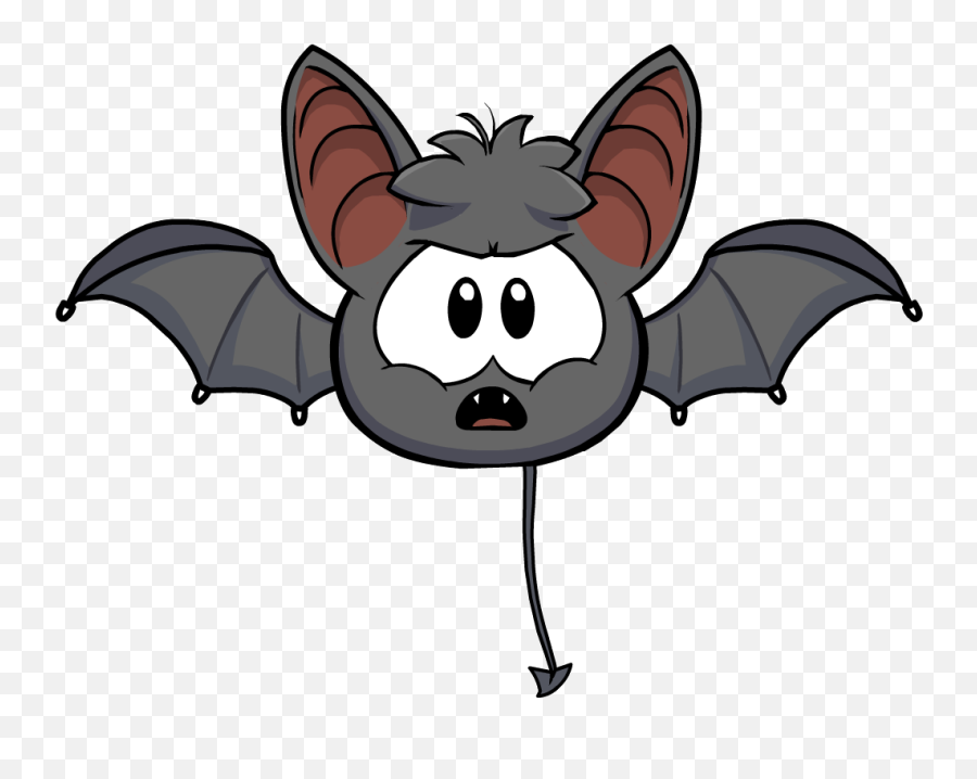 Bat Puffle Club Penguin Wiki Fandom - Club Penguin Puffles Gato Emoji,Bat Emoji Png
