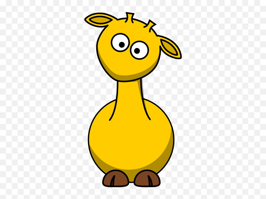Download Hd How To Set Use Confused Giraffe Svg Vector - Cartoon Giraffe Emoji,Confused Emoji Transparent Background