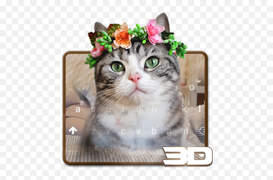 Download 3d Animated Cute Cats Keyboard On Pc U0026 Mac With - Download Cartoon Portrait Painting Effect Creativemarket 5392934 Emoji,3d Animated Emoticon