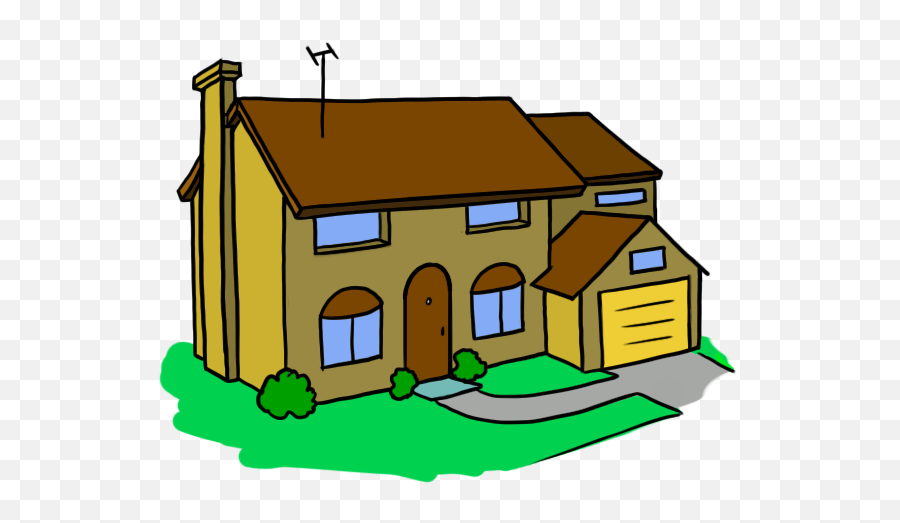 Free Cartoon House Transparent Download Free Clip Art Free - House In Cartoon Emoji,House Emoji Transparent