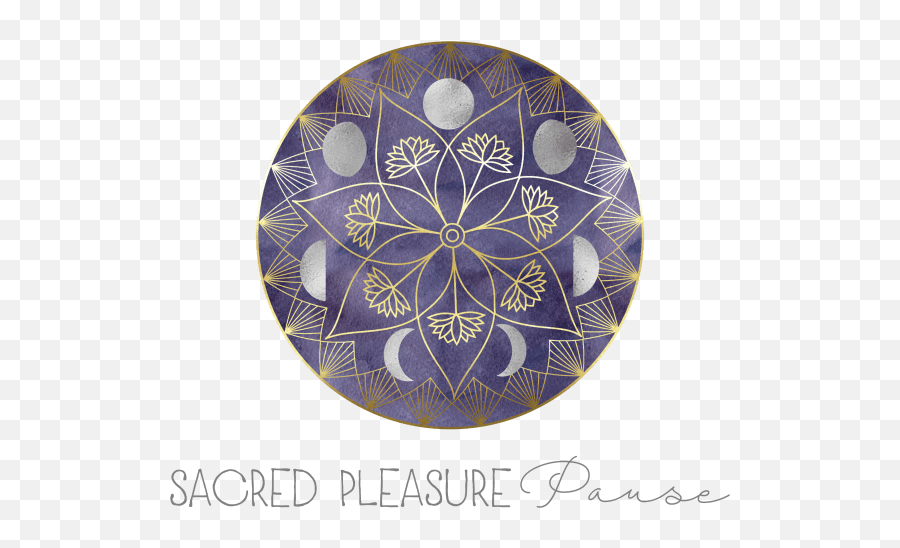 Sacred Pleasure Pause 2 - Kris Oster Phd Decorative Emoji,Mantra Syllable Emotions