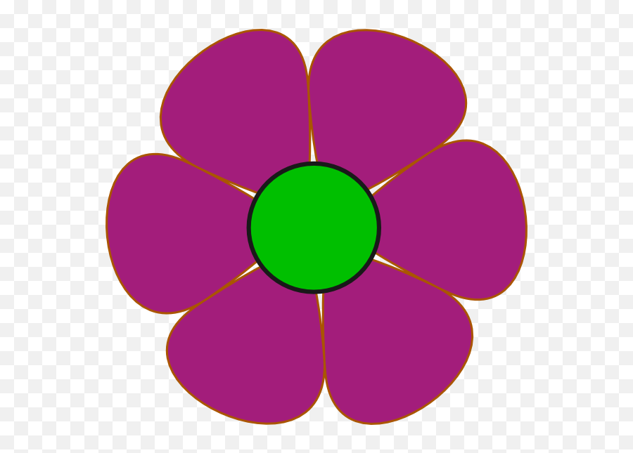 Pink Flower Clip Art - Clip Art Library Pink Flower Clip Art Emoji,Groovy Emoji