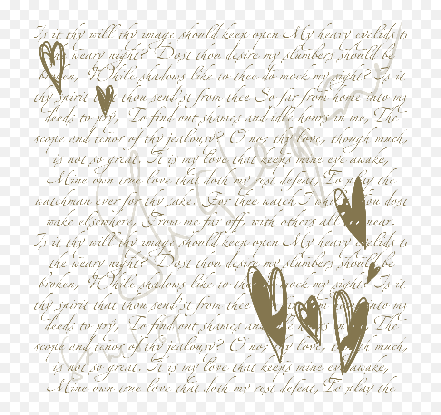 Love Sonnet Shakespeare Text Sticker - Lovely Emoji,Emoji Shakespeare