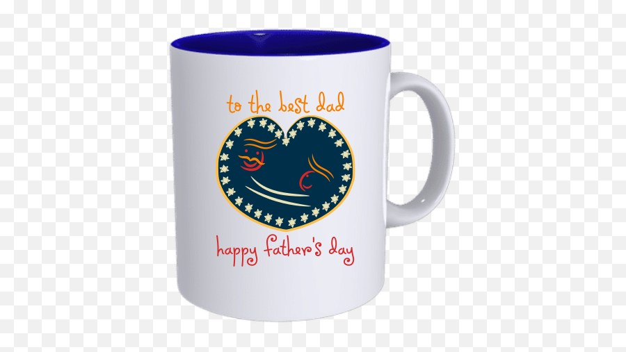 To The Best Dad Fathers Day Coffee Mug - Matrix Creator Logo Emoji,Fathers Day Emoticon
