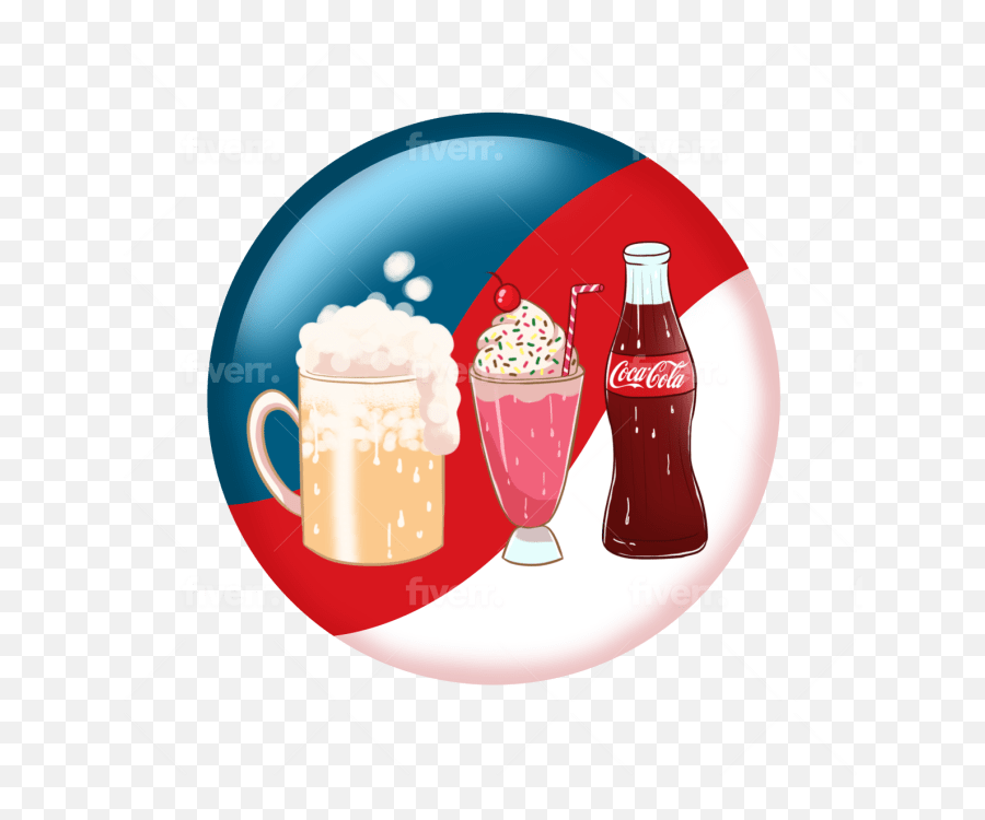 Draw Illustration Sticker Emoticon And Emoji,Coca Cola Emoticon