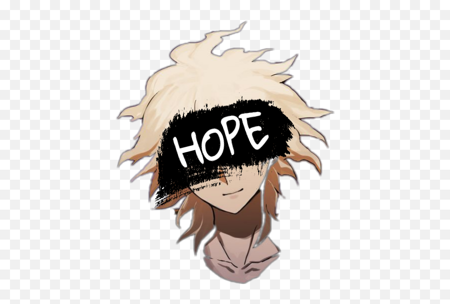 Danganronpa Nagito Komaeda Sticker By Lol Hope - Hair Design Emoji,Nagito Komaeda Emojis