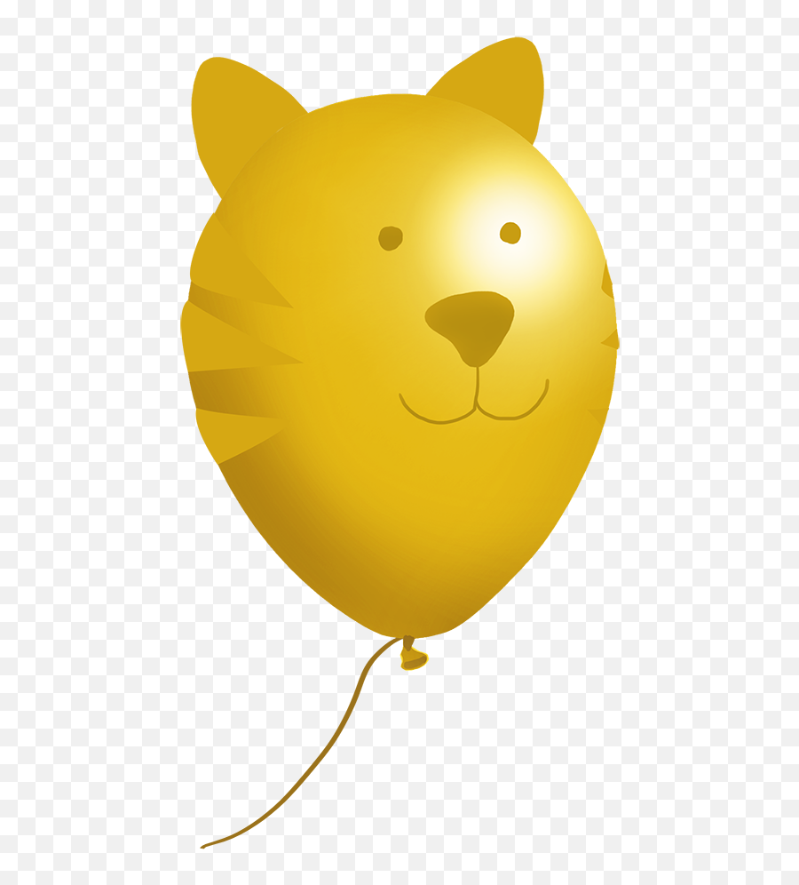 Pin - Animal Shaped Balloon Clipart Emoji,Emoticons Shape Balloon 33631