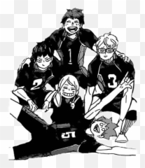 The Most Edited - Black Haikyuu Emoji,Hitoka's Emoticon