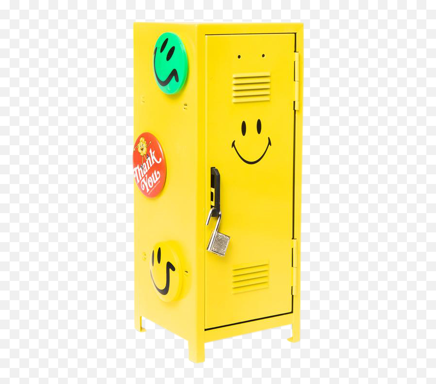 Knowear Smiley Mini Locker - Happy Emoji,Grateful Dead Emoticon