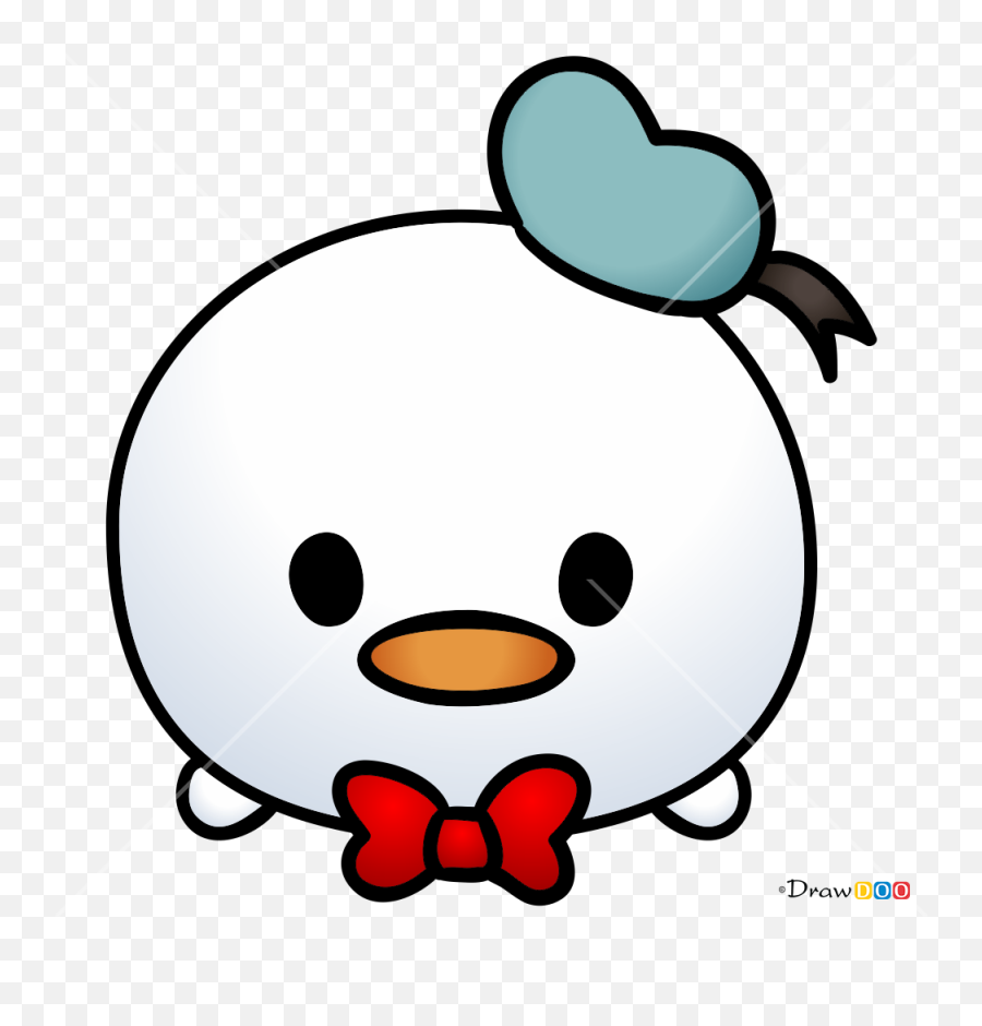 How To Draw Donald Duck Disney Tsum Tsum - Donald Tsum Tsum Drawing Emoji,Tsum Tsum Emoji