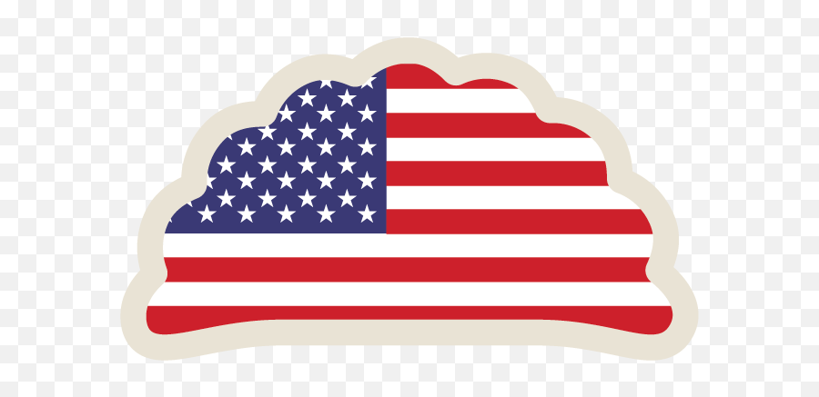 The Empanadas - American Flag Pledge Of Allegiance Decal Emoji,305 Miami Emoji