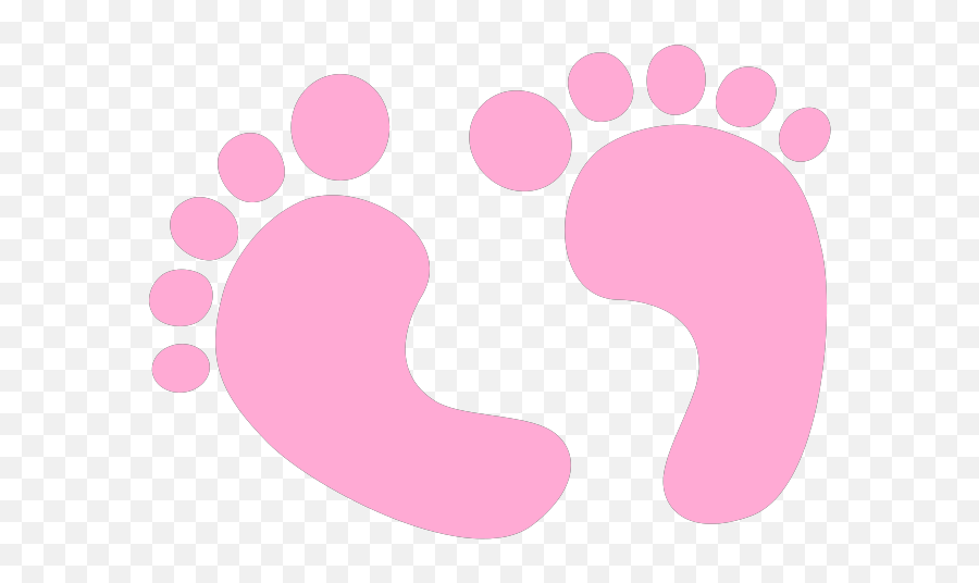 Baby Clip Art Transparent Background - Baby Girl Footprints Clipart Emoji,Baby Feet Emoji