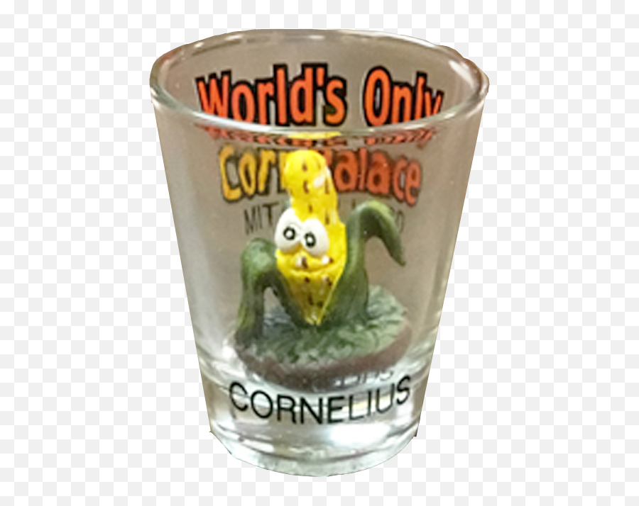 Cornelius Shot Glass - Cornelius Corn Palace Emoji,Shot Glass Emoticon