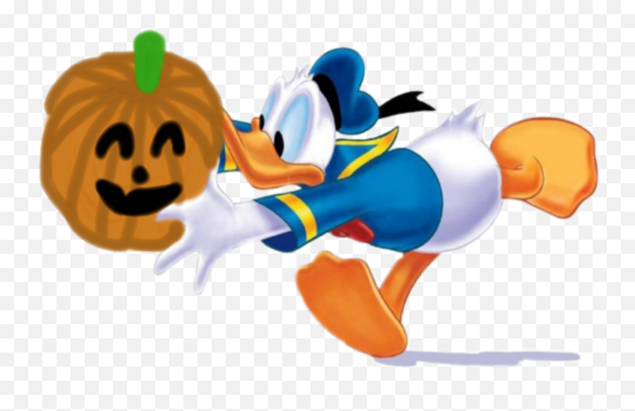Scpumpkin Pumpkins Pumpkin Sticker By Smitov1967 - Donald Duck Emoji,Donald Duck Emoji