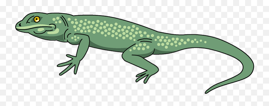 Lizard Clipart - Dot Emoji,Iguana Emoji