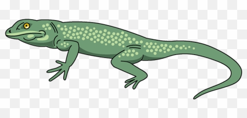 Lizard Clipart - Dot Emoji,Iguana Emoji
