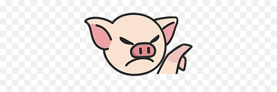 Lihkg Pig Sticker Pack - Stickers Cloud Emoji,Guess The Emoji Pig + 9