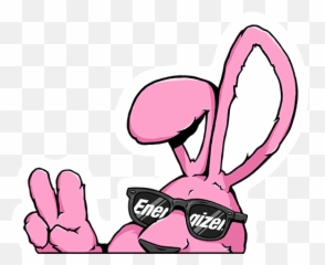 Energizer Bunny Stickers Messages - Energizer Bunny Png Emoji,Energizer Bunny Emoji