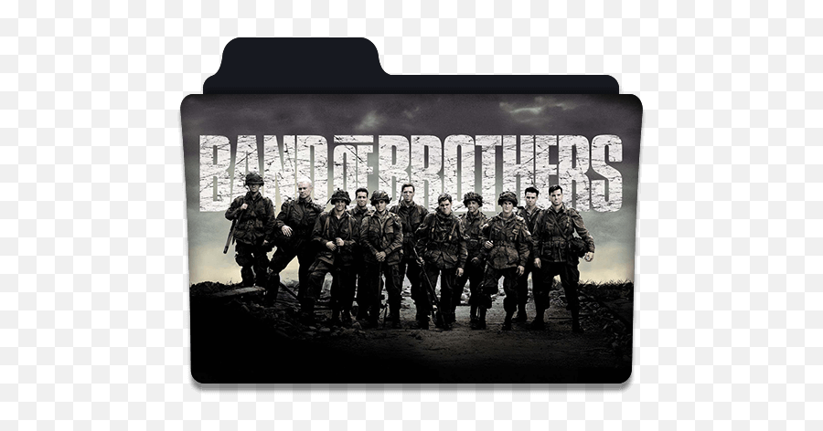 Band Of Brothers Tv Show Folder Icon - Designbust Band Of Brothers Folder Emoji,Emoji Bands