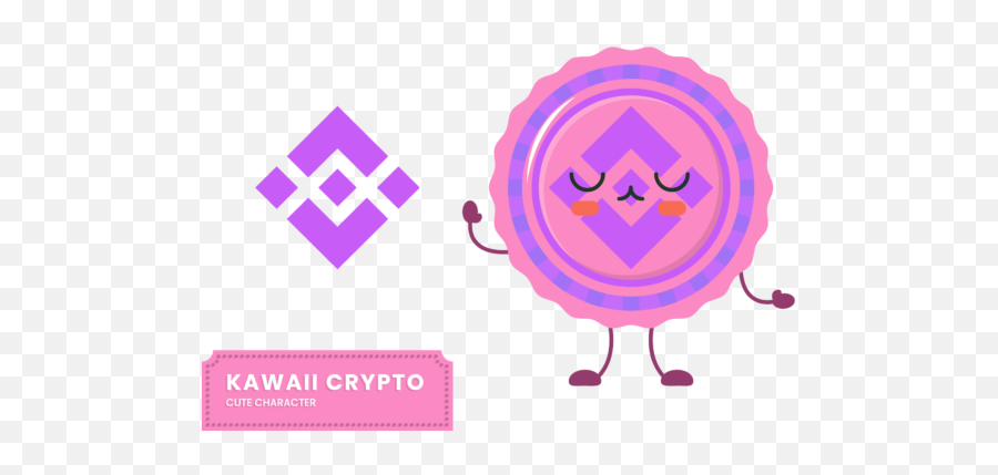 Kawaii Binance Coin Graphic By 1riaspengantin Creative Fabrica Emoji,Coin Emoji