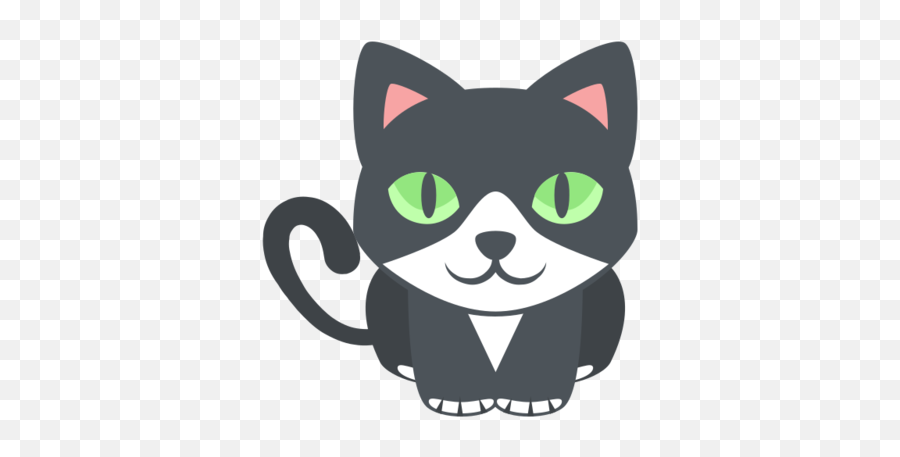 The Meowsocial Verified Feeling Cute Might Delete Emoji,Black Cat Discord Emoji