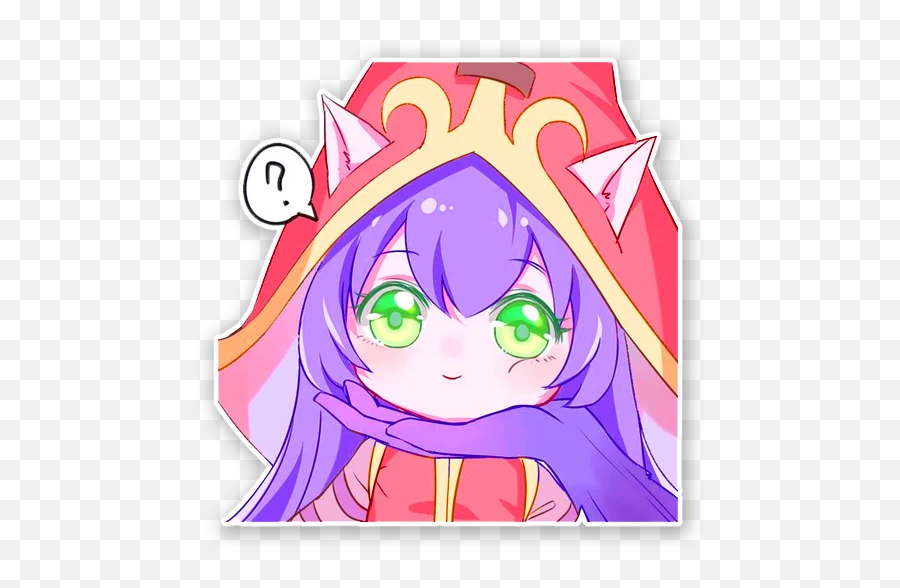 Telegram Sticker From Lulu - League Of Legends Pack Emoji,League Emoji