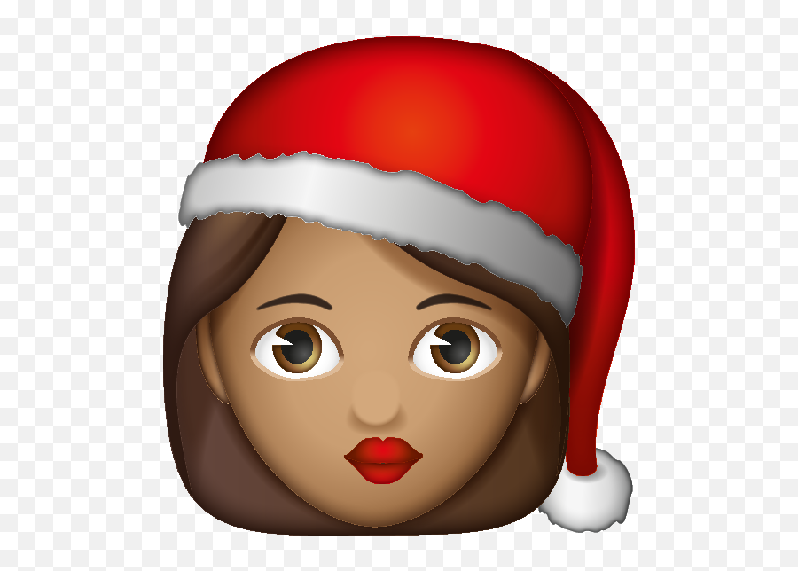 Emoji U2013 The Official Brand Woman With Santa Hat,??????????????????santa Emoji