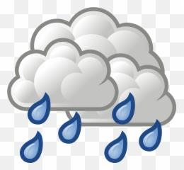 Fileweather - Overcastrareshowerssvg Wikimedia Commons Emoji,Weather Emoticons