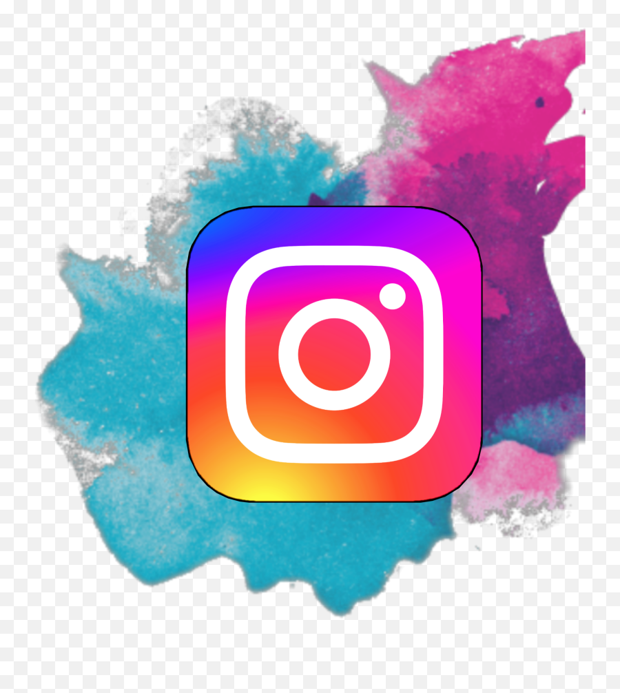 Instagram Logo Pastel Sticker By Charlotte Booth - Transparent Background Instagram Png Download Emoji,Instagram Logo Emoji