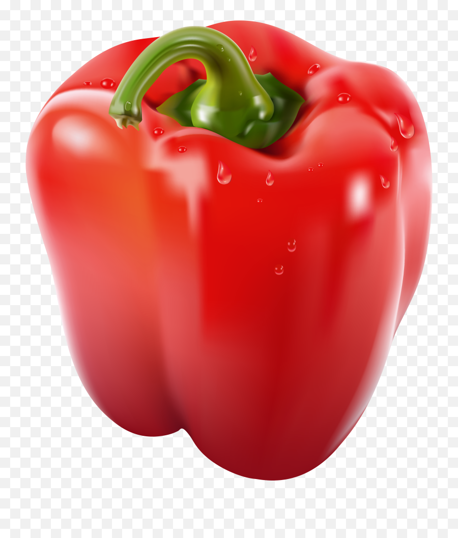 Healthy Clipart Health Pe Healthy - Transparent Red Bell Pepper Clipart Emoji,Dr Pepper Emoji