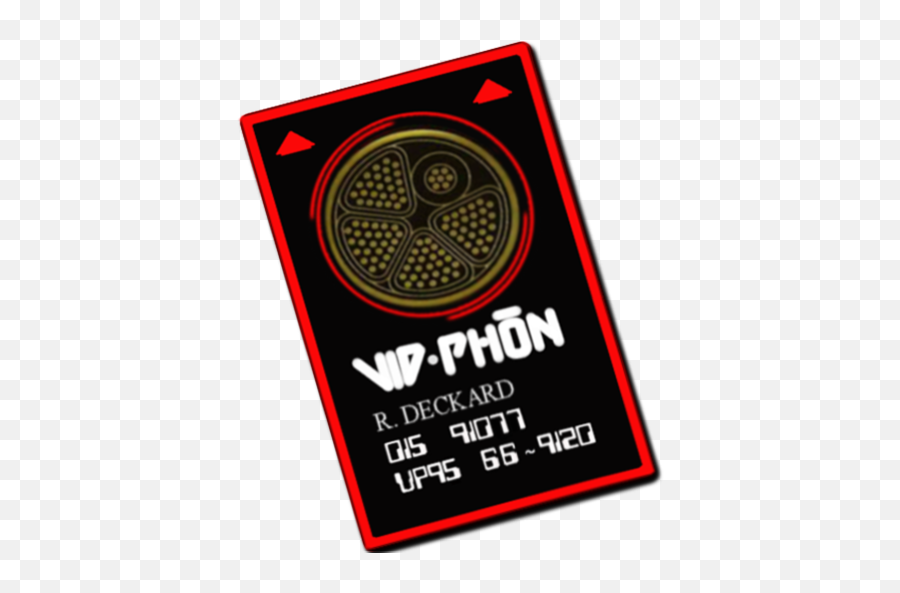 Vid Phon Card Icon - Vid Phon Card Blade Runner Emoji,Blade Runner Emoji