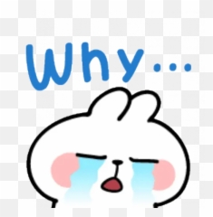 Spoiled Rabbit Emoji With Word 2 Whatsapp Stickers - Dot,Rabbit Emoticon Text