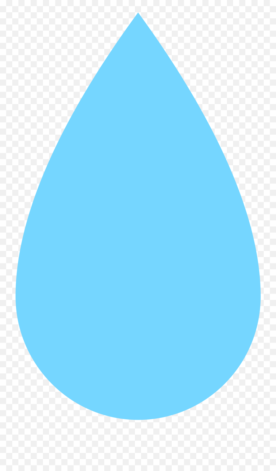 Droplet Emoji Clipart - Water Droplet No Background,Water Droplets Emoji