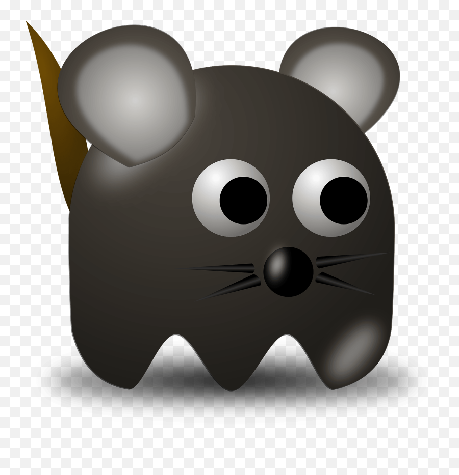 Mouse Clipart - Pac Man Ghost Policeman Emoji,Ugandan Knuckles Emoji