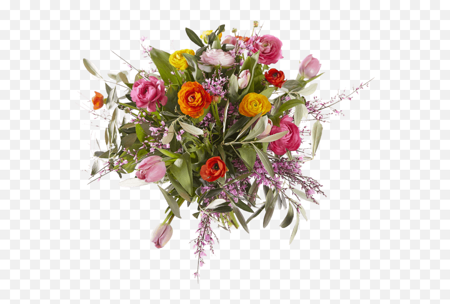 Bouquet Hugely In Love - Floral Emoji,Love Is A Flower Emoticons