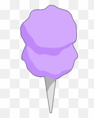 Purple Cotton Candy - Purple Cotton Candy Cartoon Emoji,Candy Floss Emoji