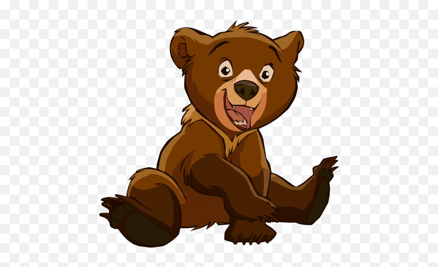 Coloring Pages Bears Animated Images - Koda Brother Bear Emoji,Kotean Bear Emoticons