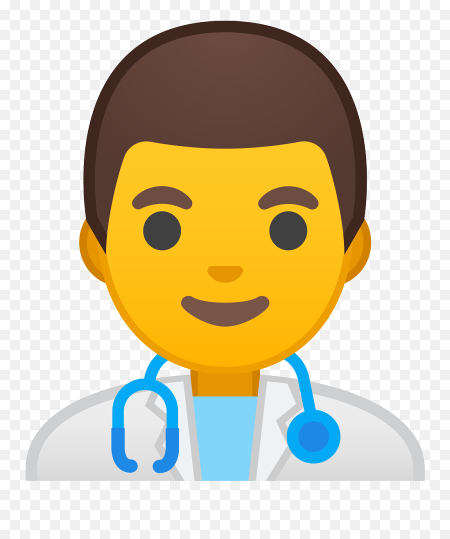 Man Health Worker Emoji - Emoji Medecin,Nurse Emoji