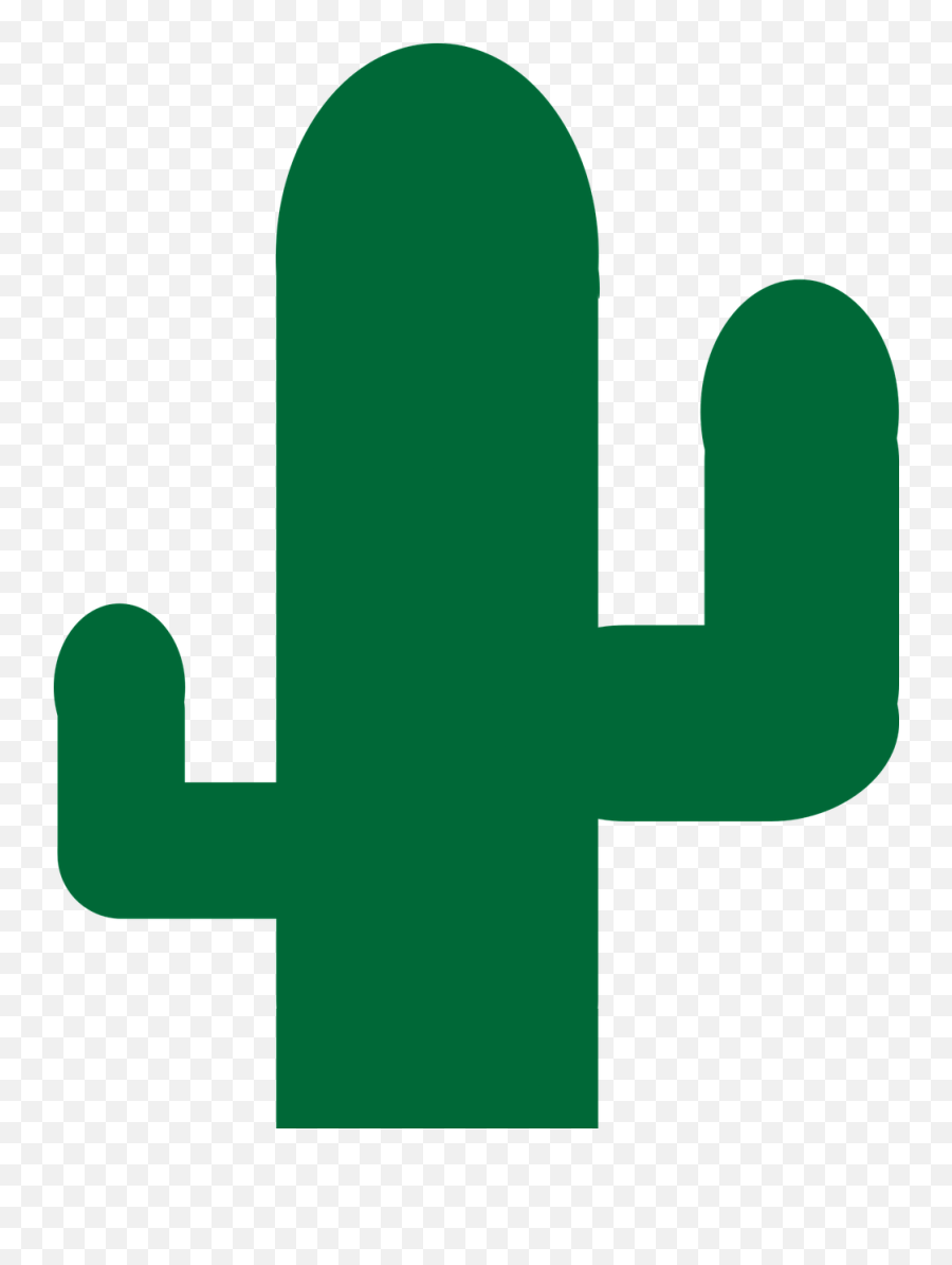 Cactus Sticker Cartoon - Gambar Pola Pola Kaktus Emoji,Cactus Emoji