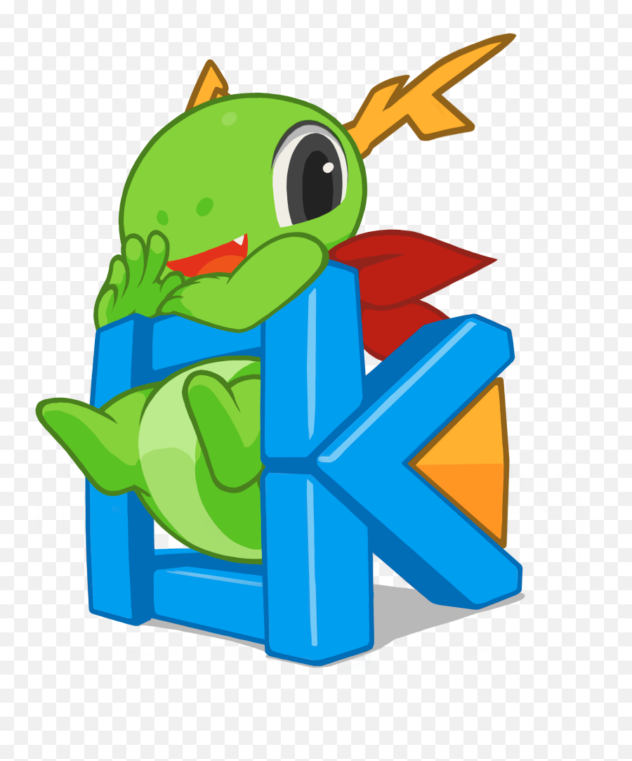 Kde Frameworks - Wikipedia Konqi Kde Emoji,Emoticons In Python