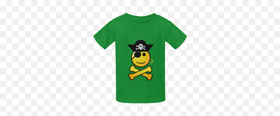 Pirate Emoticon - Smiley Emoji Kidu0027s Classic Tshirt Model T22 Id D535544 T Shirt Mockup Png Free Downloads,Classic Car Emoticon