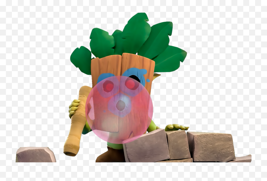 Idea - Transparent Clash Royale Goblin Emoji,Azalea Emoji Clutch - Mauve