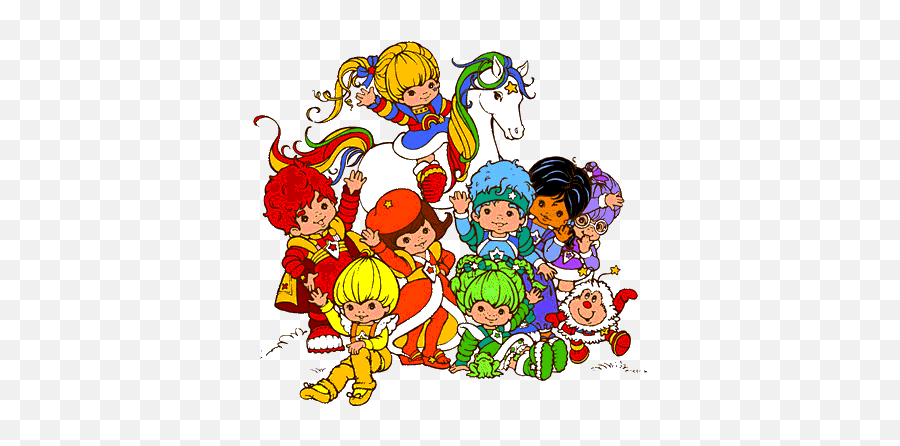 In Propinquity Cartoons And Representation Gifs - Rainbow Brite And Her Friends Emoji,Cartoons That Show Emotion