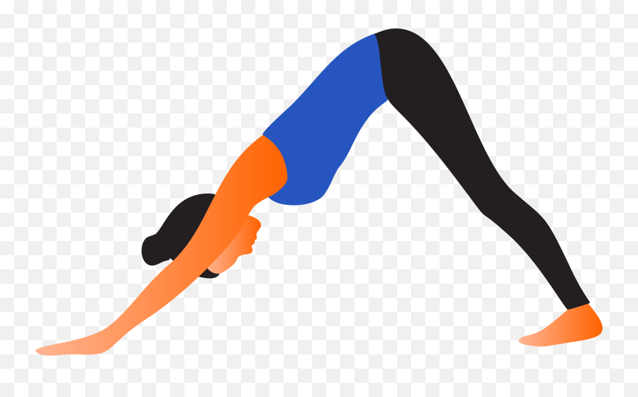 6 Easy Yoga Poses With Surprising - Downward Dog Pose Graphic Emoji,Yoga Poses That Evoke Emotion