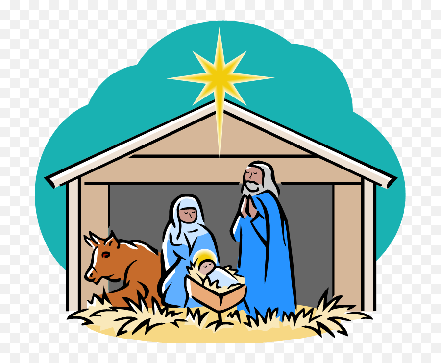 Bethlehem Nativity Scene Nativity Of - Nativity Scene Clipart Emoji,Manger Scene Emojis