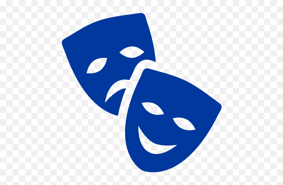 Theaterbrettl Sulzemoos - Theatre Mask Png Blue Emoji,Emoticons For Dachau