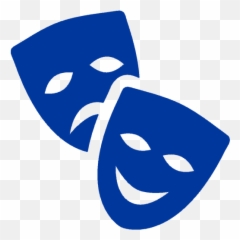 Theaterbrettl Sulzemoos - Theatre Mask Png Blue Emoji,Emoticons For Dachau