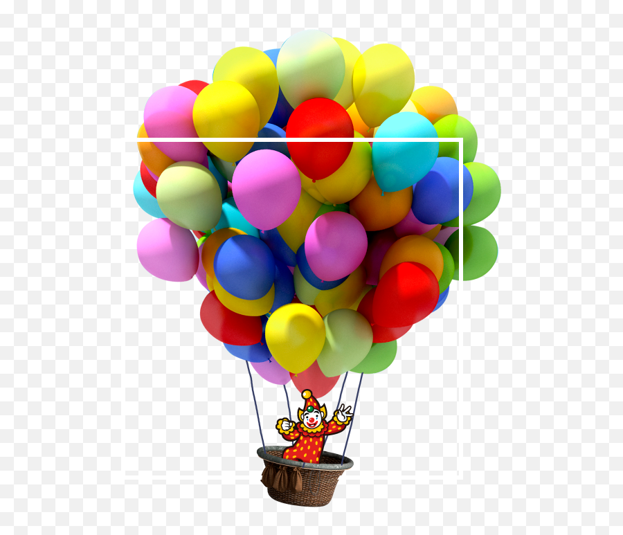 Globos Payaso - Balloon Factory And Worldwide Distributors Payaso Con Muchos Globos Emoji,Emoticon De Payaso