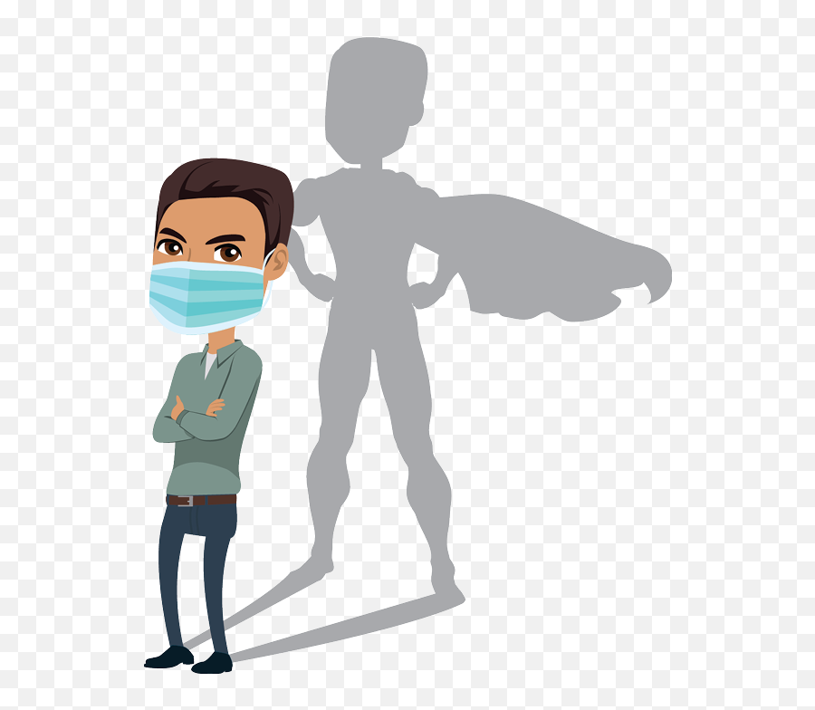 Be A Hero Take Care Of Yourself Mississippi State - Doctors With Super Hero Shadow Emoji,Carroll Izard Emotions Love Sad Fear